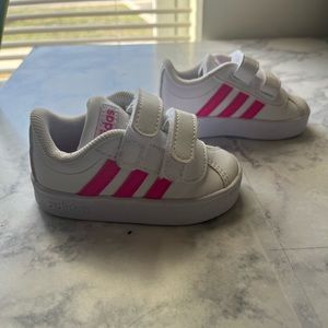 Baby Girl Adidas Shoes (size 3)